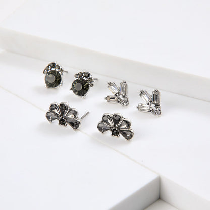 Set De Aros Vero Plateado Humana