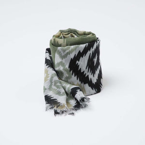 Pañuelo Estampado Zelen Verde i-D