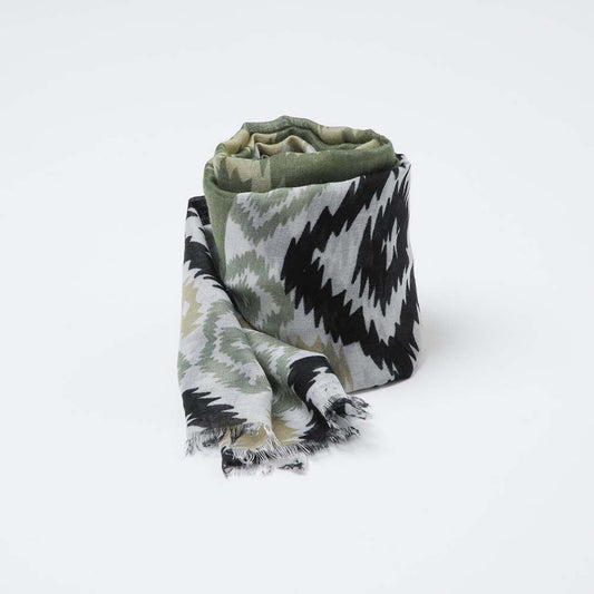 Pañuelo Estampado Zelen Verde i-D