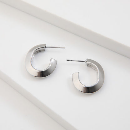 Aros Argollas Chris Silver Humana