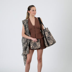 Set Cartera, Estuche y Pareo Graco Jaguar Playa Humana