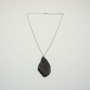 Collar Largo Petra Negro Tatienne