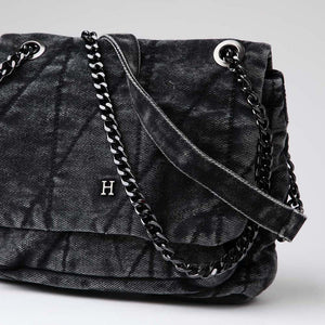 Cartera Hombro Nansa Negra Humana