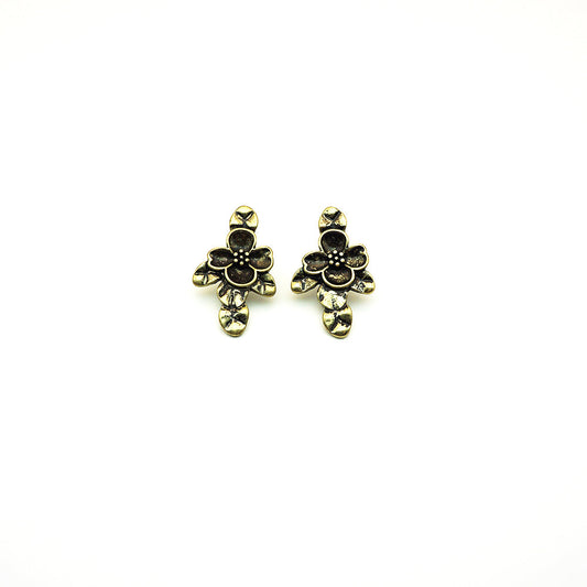 Aros Tatienne Flor Dorada