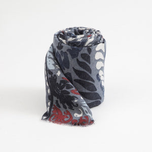 Pañuelo Estampado Klara Paisley Azul Tatienne