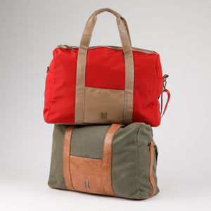 Bolso Otto Nylon Naranjo Viaje Humana