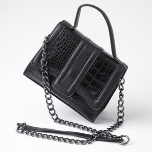 Cartera Cruzada Arya Negro Humana