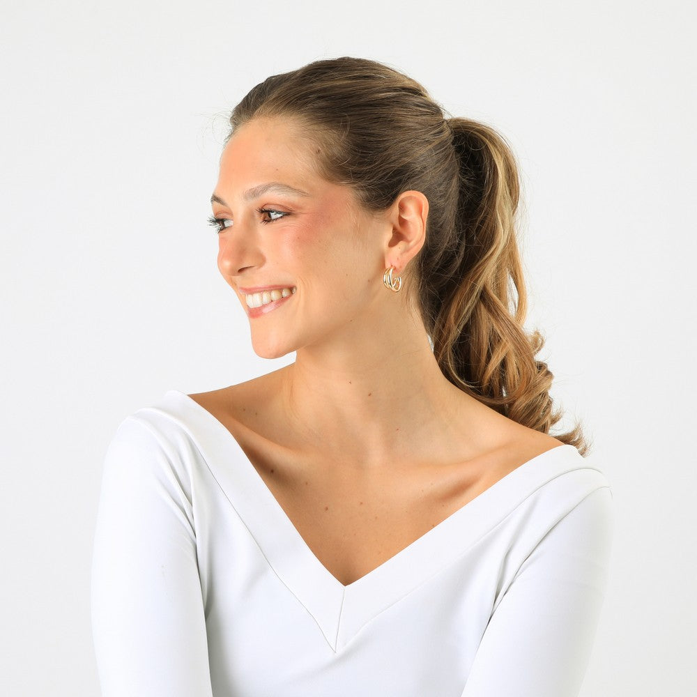 Aros Argollas Carla Dorado Humana