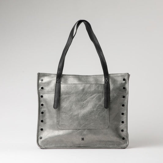 Cartera Hombro Gandía Plateada Humana