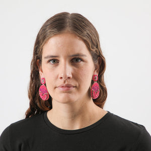 Aros Largo Arucas Rosado Humana