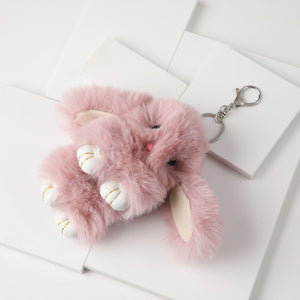 Llavero Orejas Rose Plateado ID