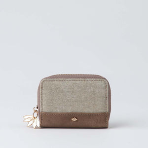 Billetera Pequeña Juliet Beige i-D