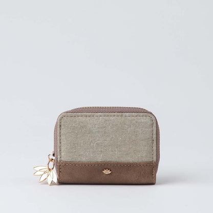 Billetera Pequeña Juliet Beige i-D