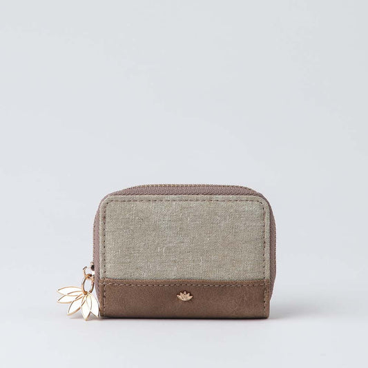 Billetera Pequeña Juliet Beige i-D