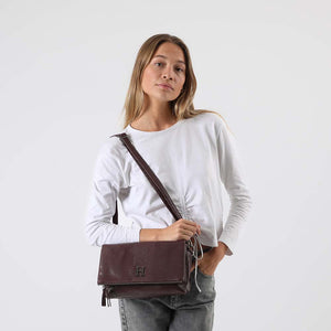 Cartera Cruzada Tyler Rojo Humana