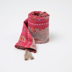 Pañuelo Estampado Sándalo Beige i-D