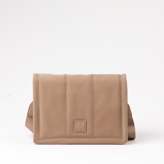 Cartera Cruzada Amira Beige Humana