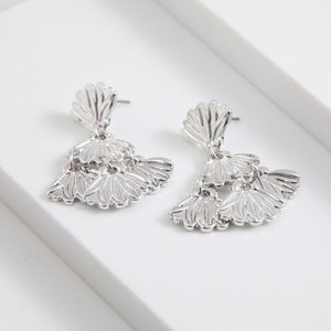 Aros Mediano Clavel Plateado Tatienne