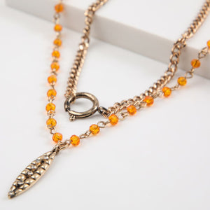 Collar Corto Malak Dorado Humana
