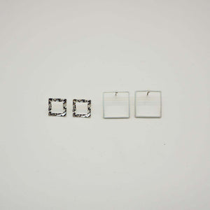 Aros Set Pamela Plateados Tatienne