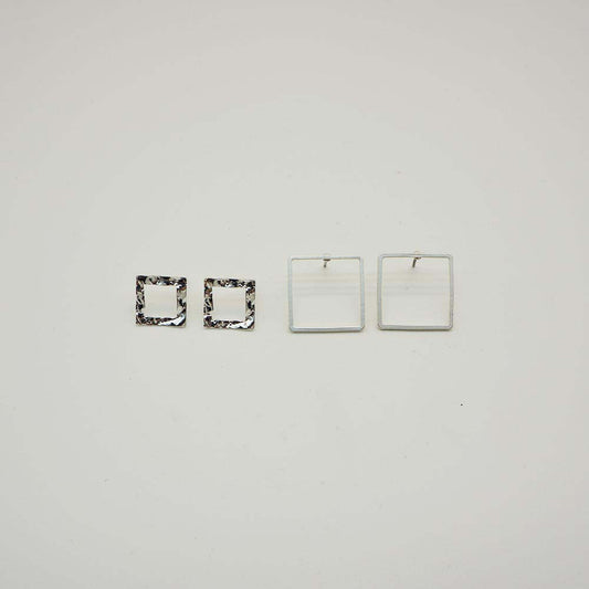 Aros Set Pamela Plateados Tatienne