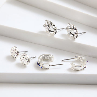 Set De Aros Aira Silver Tatienne