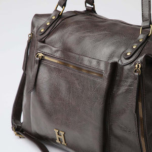 Cartera Hombro Vittoria Café Humana