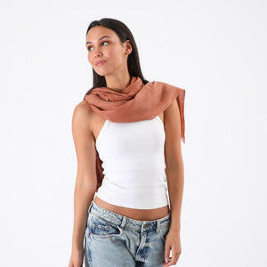 Pañuelo Solid Iren Ocre Id