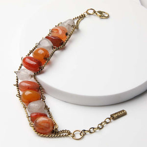 Pulsera Blanda Naranja Wed Humana