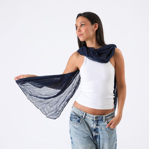 Pañuelo Liso Arouca Azul Id