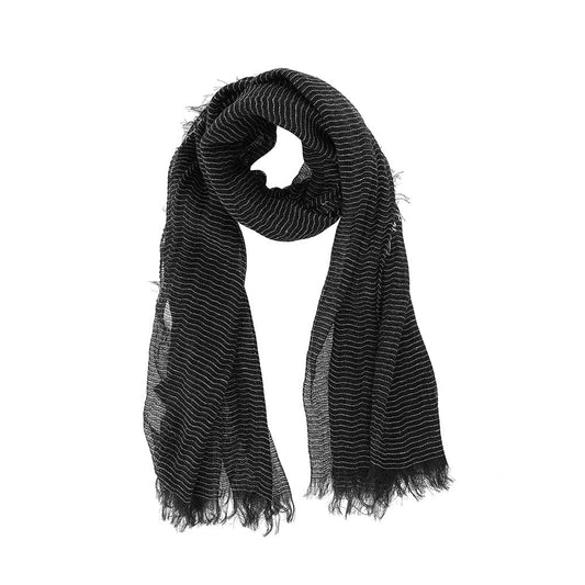 Pañuelo Liso Black Trama Negro Humana