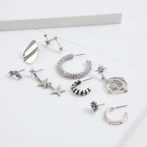 Set Aros Abeto Plateado Humana