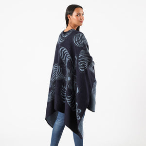 Poncho  Frida Azul Tatienne