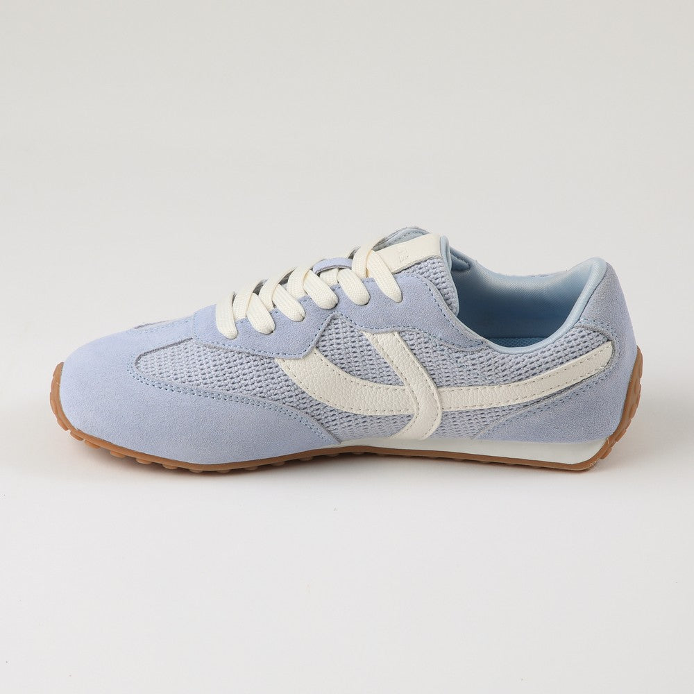 Zapatilla Leather Light Blue Rosetta Humana 38