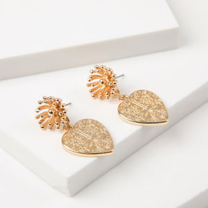 Aros Mediano Vacay Charms 23 Dorado i-D