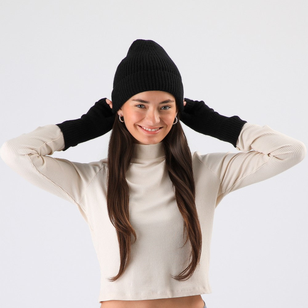 Gorro Aragon Negro I-D