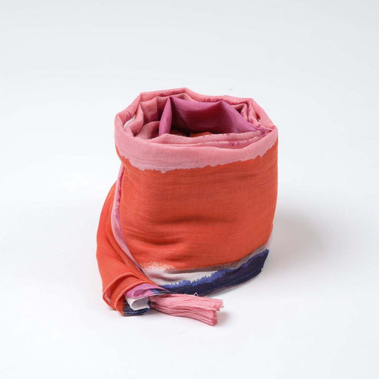 Pañuelo Estampado Watercolor Rosado Humana