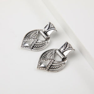 Aros Mediano Ania Plateado Humana