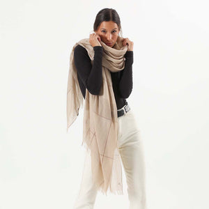Pañuelo Liso Beige Vita Humana