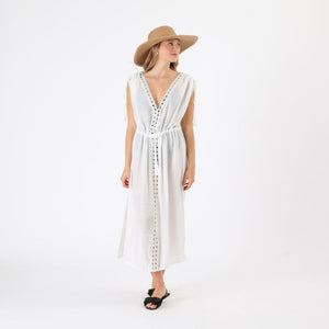 Kimono Azores Blanco Tatienne