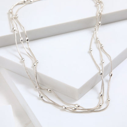 Collar Corto Cora Silver Tatienne