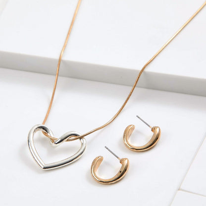 Set De Collar Yasna Dorado I-D