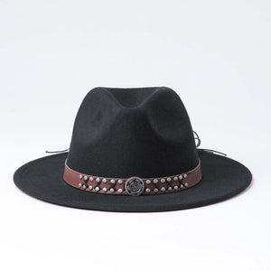 Sombrero Invierno Placas Negro Tatienne