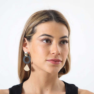 Aros Largos Fátima Dorados i-D