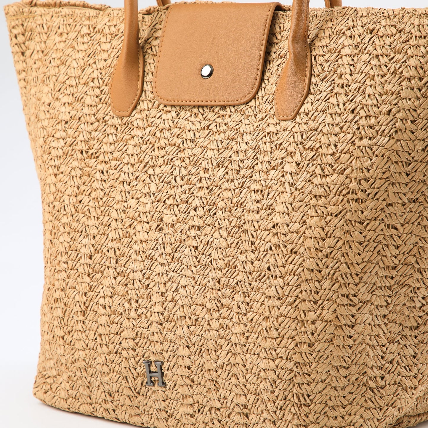Cartera De Playa Marbella Beige Humana
