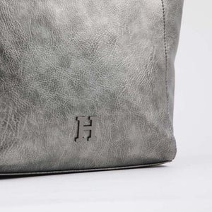Cartera Hombro Galia Plateada Humana
