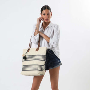 Cartera Hombro Bahia Beige Tatienne