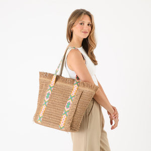 Cartera Playa Bali Natural Tatienne