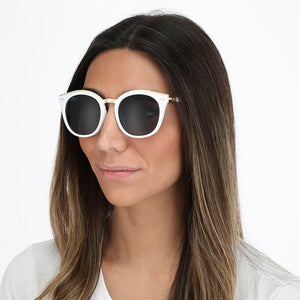 Anteojos de Sol Blancos Teresa i-D