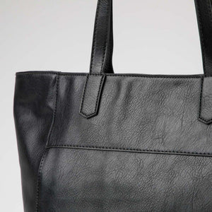 Cartera Hombro Star Negra Tatienne